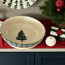 Load image into Gallery viewer, Furio Vintage Christmas Vintage Tree Serving Bowl.