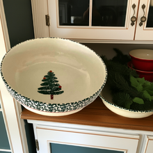 Load image into Gallery viewer, Furio Vintage Christmas Vintage Tree Serving Bowl.