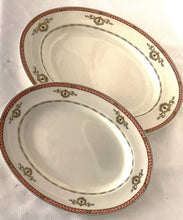Load image into Gallery viewer, Vintage J & G Meakin England 'SOL Family' China Platter Set (2-Piece) - Pre-Loved Heirloom Serving TraysEngland #351413