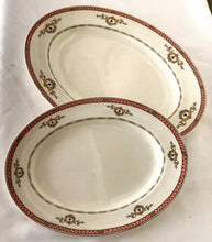 Load image into Gallery viewer, Vintage J & G Meakin England 'SOL Family' China Platter Set (2-Piece) - Pre-Loved Heirloom Serving TraysEngland #351413
