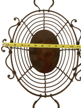 Load image into Gallery viewer, Vintage Bronze Oval Tray with Rope-Like Handles