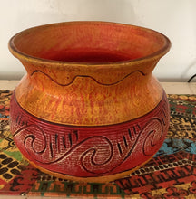 Load image into Gallery viewer, One-of-a-Kind Vintage American Pottery Bowl – Signed, Hand-Carved Home Decor