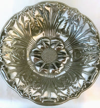 Load image into Gallery viewer, Wilton Vintage Pewter Serving Bowl – Embossed Floral & Fruit Design – Unique Pre-Loved Home Treasure
