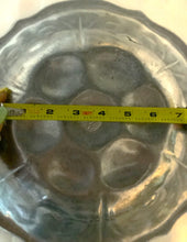 Load image into Gallery viewer, Wilton Vintage Pewter Serving Bowl – Embossed Floral & Fruit Design – Unique Pre-Loved Home Treasure