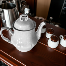 Load image into Gallery viewer, Hearthside Baroque Sun Stoneware Vintage Coffee Pot/Teapot