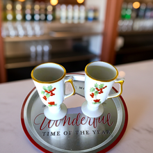 Load image into Gallery viewer, Treasures by Tawanna Hall 1272 Vintage Hand-Painted Irish Mugs - Set of 2, 12 oz Ceramic