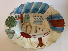 Load image into Gallery viewer, Ceramic Bistro Italian-Style Vintage Serving Bowl