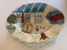 Load image into Gallery viewer, Ceramic Bistro Italian-Style Vintage Serving Bowl