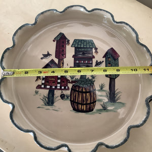 Home and Garden Party Pie Dish