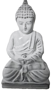 Meditating Pearl-color Buddha