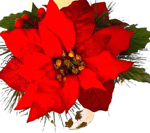 Christmas Poinsettas Pots (2)