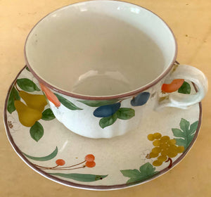 Mikasa Vintage Country Classic #DCO14 Platter Set (platter, bowl, creamer, jumbo cup and saucer)