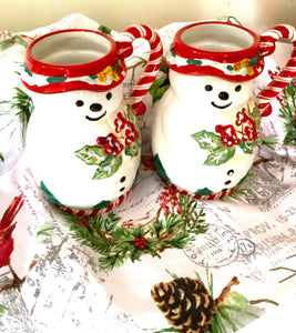 Snowman Holiday Mugs