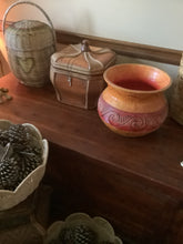 Load image into Gallery viewer, One-of-a-Kind Vintage American Pottery Bowl – Signed, Hand-Carved Home Decor