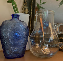 Load image into Gallery viewer, Vintage Libby Cobalt Blue Glass Flask