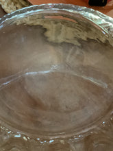 Load image into Gallery viewer, Vintage Clear Glass Scalloped Edge Bowl with PH Engraving