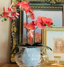Load image into Gallery viewer, Vintage Clear Glass Scalloped Edge Bowl with PH Engraving
