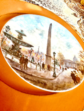 Treasures by Tawanna Vintage Louis Dali 'La Place de la Concorde' Limoges Plate