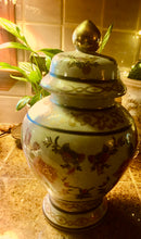 Load image into Gallery viewer, One-of-a-Kind Vintage Floral Ginger Jar - Hand-Painted Ceramic Home Decor for Your Sanctuary Ornamental
