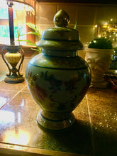 Load image into Gallery viewer, One-of-a-Kind Vintage Floral Ginger Jar - Hand-Painted Ceramic Home Decor for Your Sanctuary Ornamental