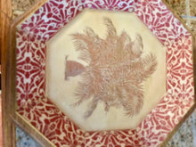 Load image into Gallery viewer, Treasures by Tawanna Vintage Palm Tree Octagonal Découpage Plates - Set of 2