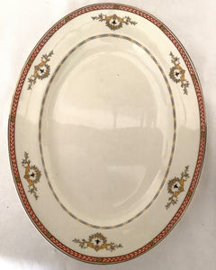 J & G Meakin England China Platter, #351413