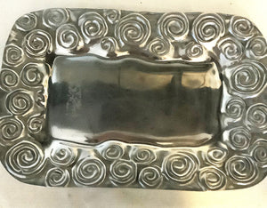 Pewter Rectangular Dish