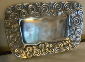 Pewter Rectangular Dish