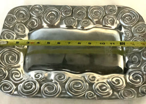 Pewter Rectangular Dish