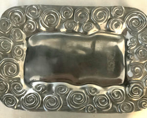 Pewter Rectangular Dish