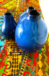 Cobalt Blue Mini Vases (3)