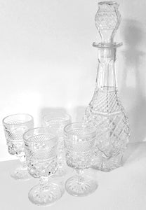 Vintage Wexford by Anchor Hocking Decanter