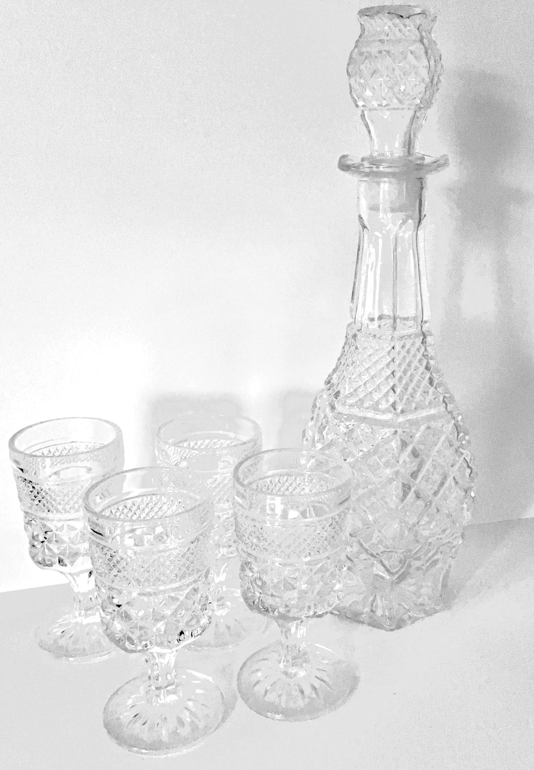 Vintage Wexford by Anchor Hocking Decanter