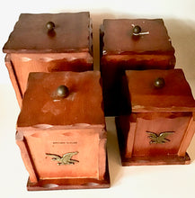 Load image into Gallery viewer, Early American Eagle Canister Set