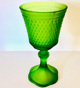 Emerald Green Tall Tiara Chalice