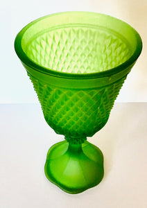 Emerald Green Tall Tiara Chalice