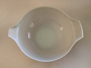 Pyrex Vintage Butterfly Flower Gold Patterned Mixing Bowl, #444