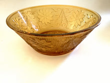 Load image into Gallery viewer, Tiara Amber Indiana Glass Serving Bowl